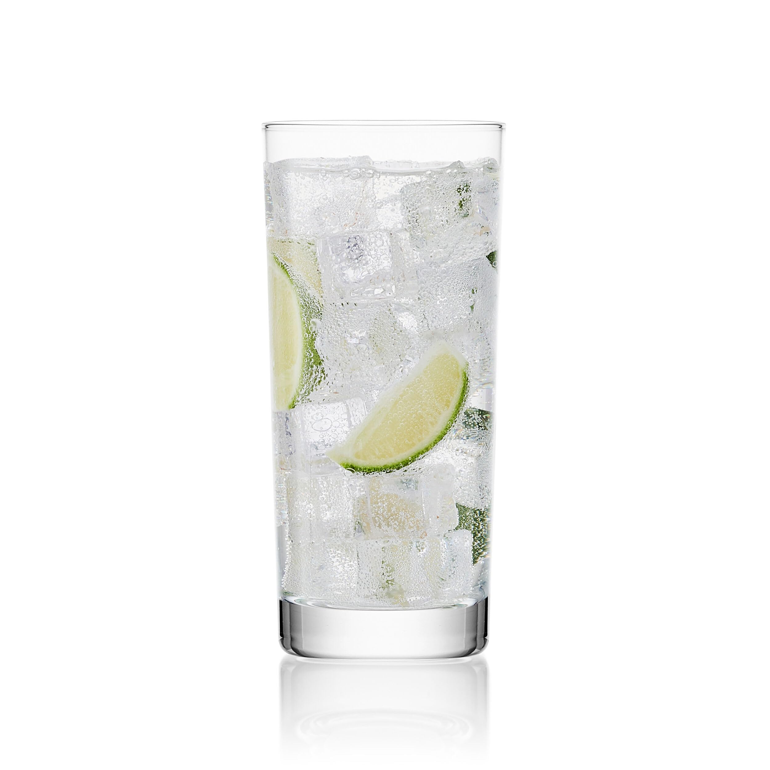 Amazon.com: Mikasa Lana Tall Beverage Highball Glass Cups, Set of